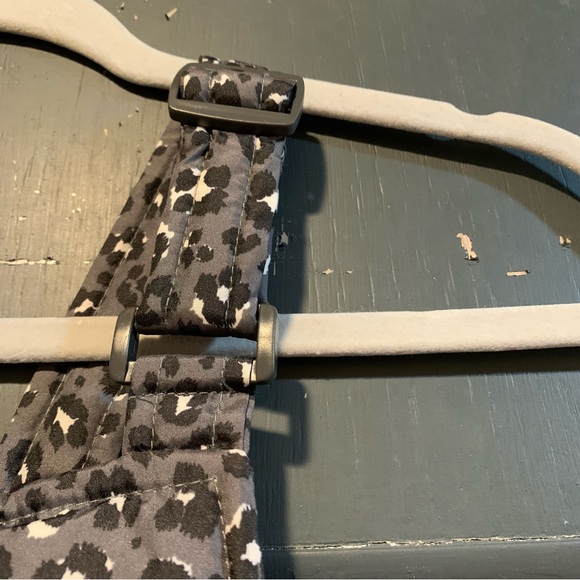 Pink Platinum Cheetah Print Gray/Black/White Snow Bibs - Picture 4 of 10